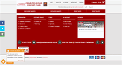 Desktop Screenshot of charltonkingscc.academyshop.co.uk
