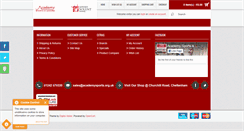 Desktop Screenshot of facultyofsport.academyshop.co.uk