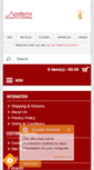 Mobile Screenshot of oldpats.academyshop.co.uk